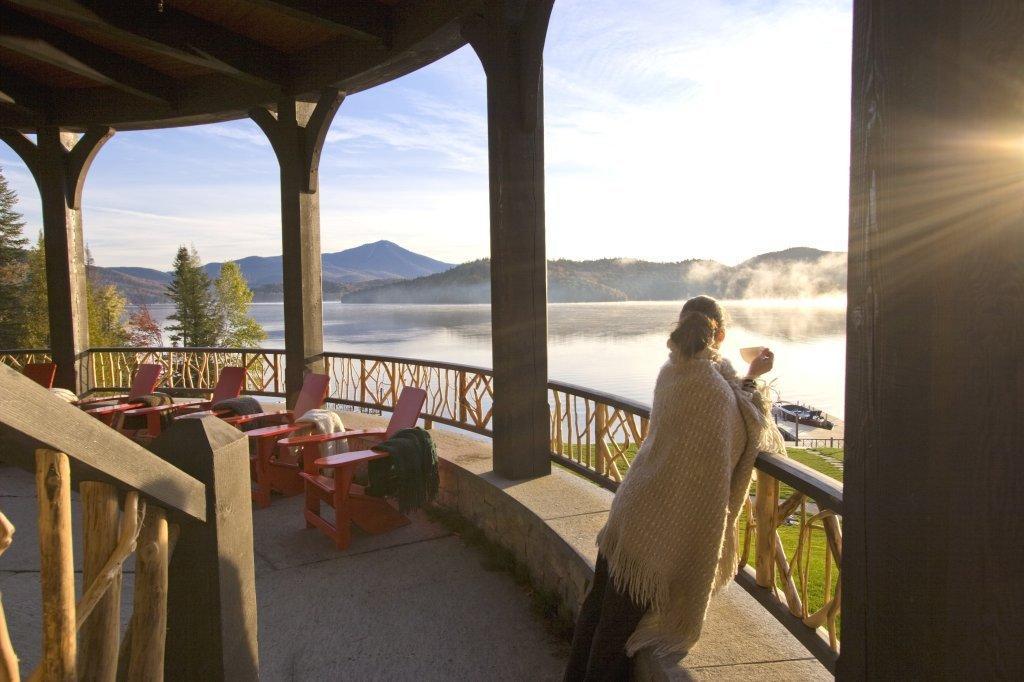 Lake Placid Lodge Bagian luar foto